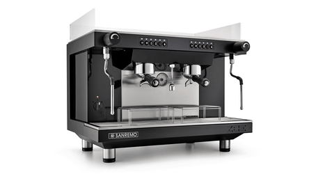 Sanremo Zoe Competition Tall Espresso Machine - 2 Groups - Black