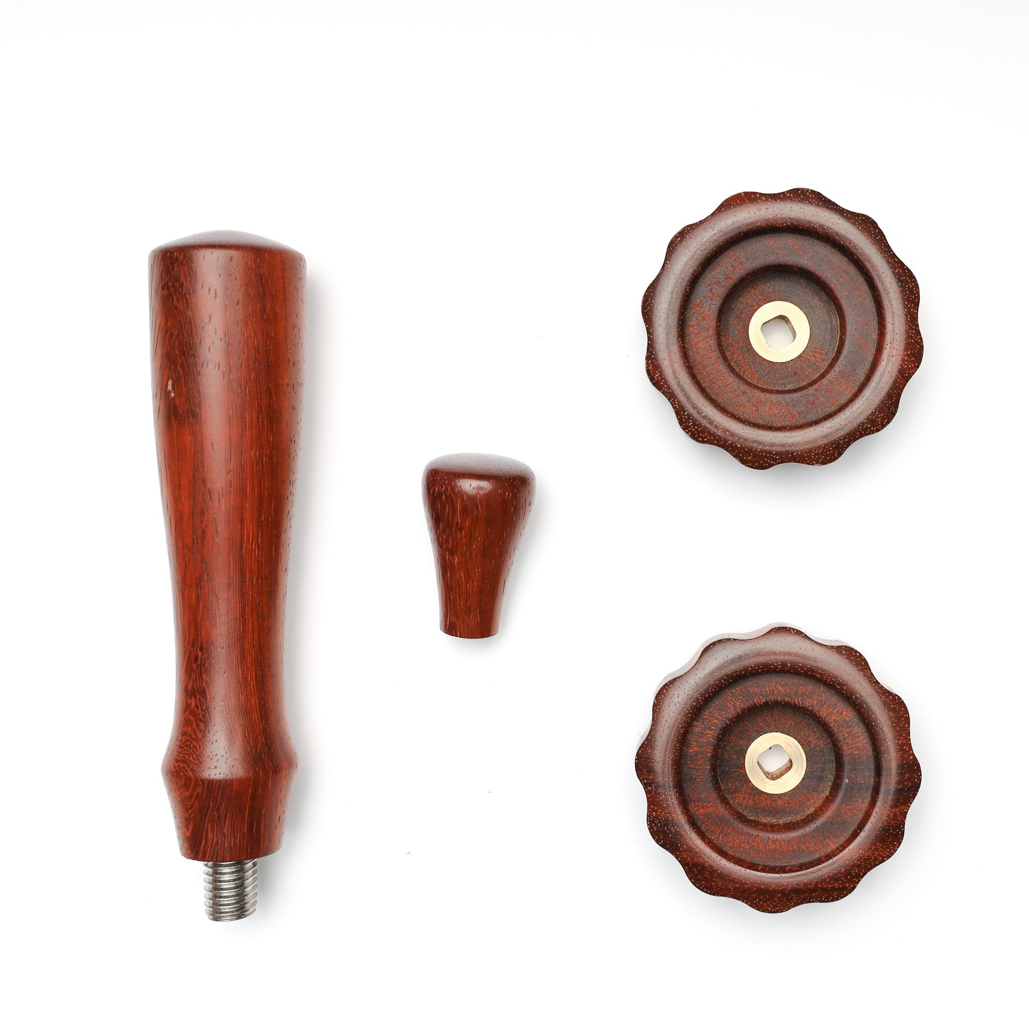 Wooden Accessory Kit for Rocket Espresso Machines Padauk