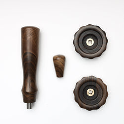 Wooden Accessory Kit for Rocket Espresso Machines - Walnut