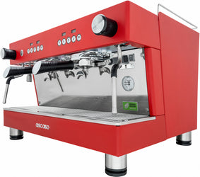 Ascaso Barista T One Espresso Machine - 2 Group - Red